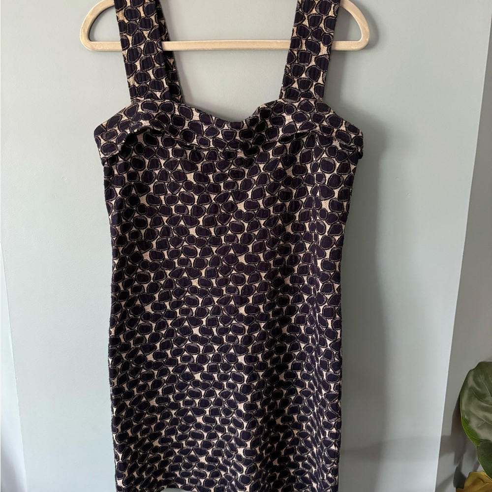DVF square neck Kuan Dress